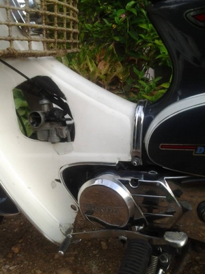 Honda c70 ทะเบียนแท้ ภาษีไม่ขาด เอกสารชุดโอนครบ 18,000 บาท