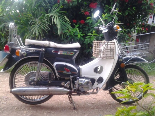 Honda c70 ทะเบียนแท้ ภาษีไม่ขาด เอกสารชุดโอนครบ 18,000 บาท