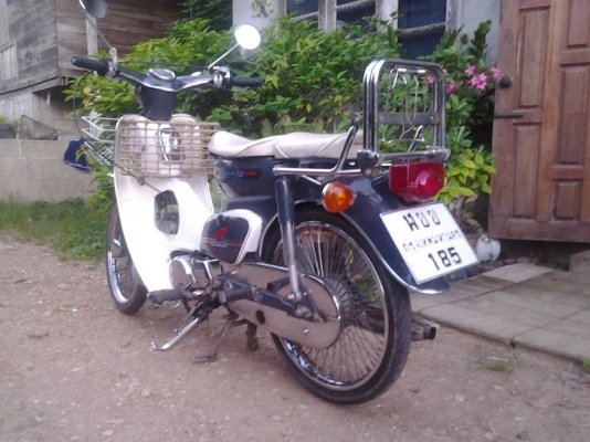 Honda c70 ทะเบียนแท้ ภาษีไม่ขาด เอกสารชุดโอนครบ 18,000 บาท