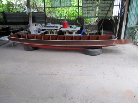 เรือไม้สักแท้ๆ 10 ศอก