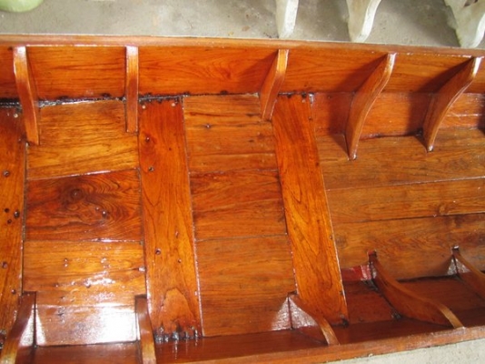 เรือไม้สักแท้ๆ 10 ศอก