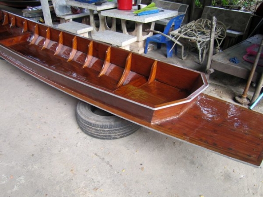 เรือไม้สักแท้ๆ 10 ศอก