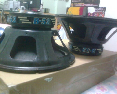 ลำโพงซับ 12 นิ้ว B-52 1คู่ USA แท้ๆๆ