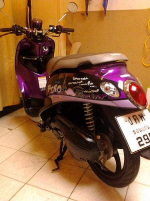 ขาย FINO (ล้อแม็กซ์)ลายปารีส รถปี55 สวยๆราคาถูกครับ