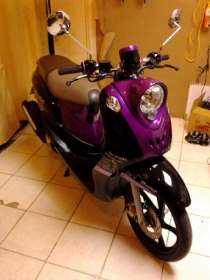 ขาย FINO (ล้อแม็กซ์)ลายปารีส รถปี55 สวยๆราคาถูกครับ