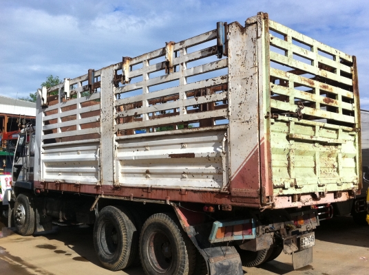 Mitsubishi Fuso MA ดั้มเกษตร ตัวรถ FN527M-A23452 เครื่อง 6D15-806706 (Turbo) มีระบบลากลูก ราคาต่อรองได้