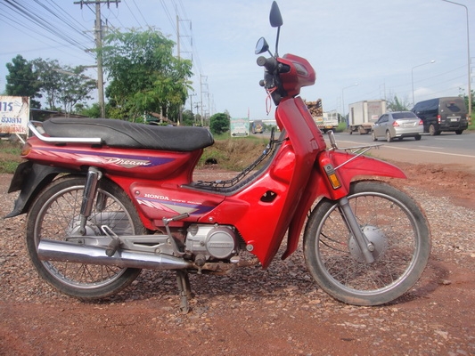 ขายฮอนด้าดรีม เอ็กซ์เซล สีแดง สภาพพร้อมใช้งาน ทะเบียนพร้อมชุดโอน