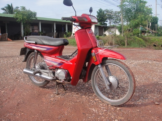 ขายฮอนด้าดรีม เอ็กซ์เซล สีแดง สภาพพร้อมใช้งาน ทะเบียนพร้อมชุดโอน