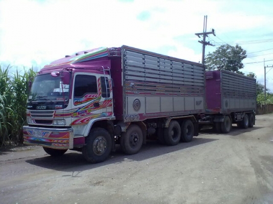 ขายรถพ่วง isuzu 320 24 ล้อ