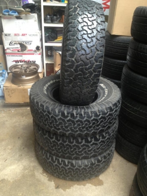 ขายยางBF ALL 265-75-16 ปี10 ดอก90\%+ ทั้งชุดถูกๆ 12500 ขายยางBF ALL 265-75-16 ปี10 ดอก90\%+ ทั้งชุดถูกๆ 12500