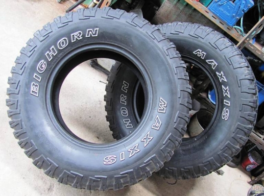 ต้องการยาง Maxxis Bighorn 265-75-16 ปี09ขึ้น 2 เส้น