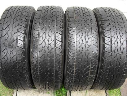 ขายยาง YOKOHAMA GEOLAND AR H/T-S ปี1412 3เส้น 0612 1เส้น (1ชุด) ไม่มีป่ะ 245-70-16  ราคา 7,800