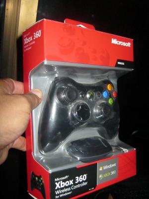 ขายจอยเกมส์  X box 360 wireless 1200 บาท