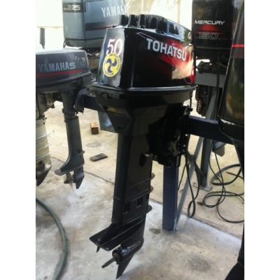 ขายเครื่องยนต์เรือ Tohatsu 50hp 2จังหวะ