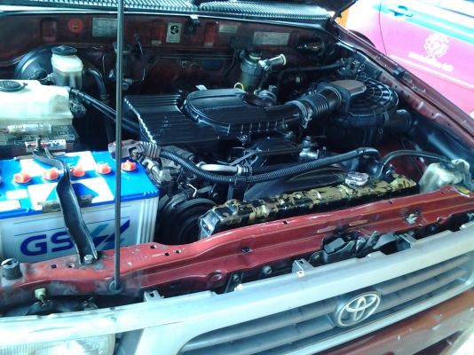 Toyota tiger หัวเดียว 2L 2500 cc. ปี99 ห้องเครื่องสวย กระบะไม่ต้องเปลี่ยน Toyota tiger หัวเดียว 2L 2500 cc. ปี99 ห้องเครื่องสวย กระบะไม่ต้องเปลี่ยน