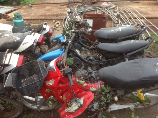 JRD 125 CC  4 จังหวะ มีทะเบียน  เหมาะสำหรับทำอะไหล่