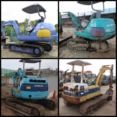 ถึงไทยแล้วค่ะ PC25-1E  PC30-7  PC40-6  EX40U สภาพพร้อมใช้งานแน่อน นำเข้าจากญี่ปุ่น สนใจโทรเลยค่ะ  087-3310254 ค่ะ