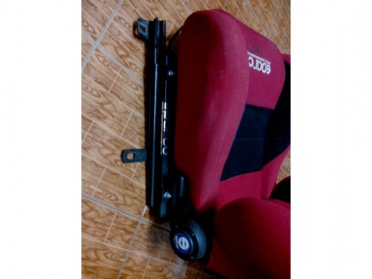 ขายเบาะsparco1คู่พร้อมรางสวยๆ7500 ขายเบาะsparco1คู่พร้อมรางสวยๆ7500