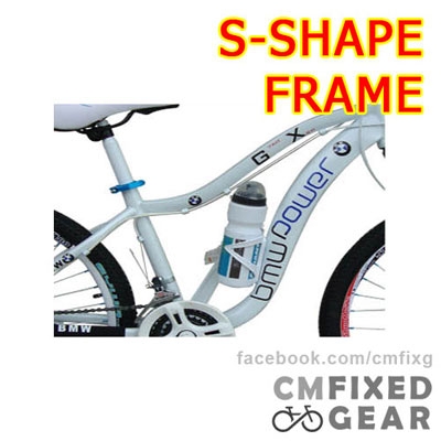ขายจักรยาน BMW ออกแบบพิเศษ เฟรม S Shape สวยมาก จากไต้หวัน