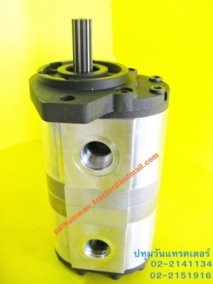 ปั๊มไฮดรอลิก 2 ตอน เบอร์ # 40+40 เหมาะสำหรับรถคีบอ้อย และอื่นๆ