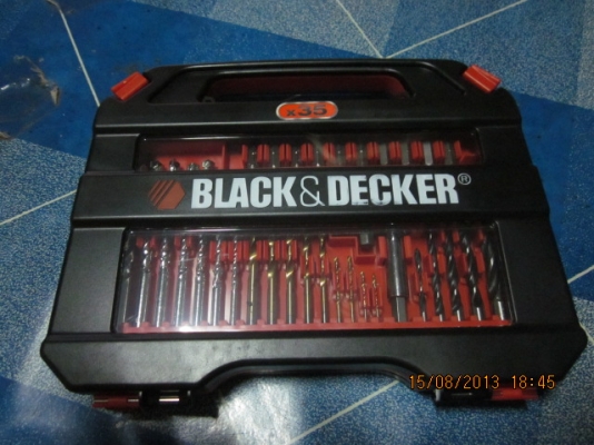 ไขควงและสว่านไร้สาย B&D พร้อมดอกสวา่นและไขควงแท้ มีใบรับประกัน 1 ปี ไขควงและสว่านไร้สาย B&D พร้อมดอกสวา่นและไขควงแท้ มีใบรับประกัน 1 ปี