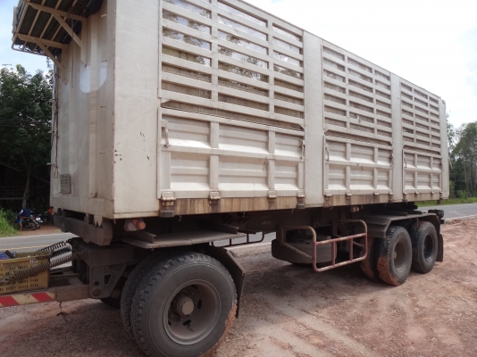 ขายด่วน รถสิบล้อสองเพลาดัมพ์  พ่วง แม่-ลูก   HINO  MEGA  380 ปี 52 ยูโร 3 แม่ยาว7.50 เมตร  ลูกสามเพลายาว  7.50เมตร  เดิมๆ พร้อมใช้งาน