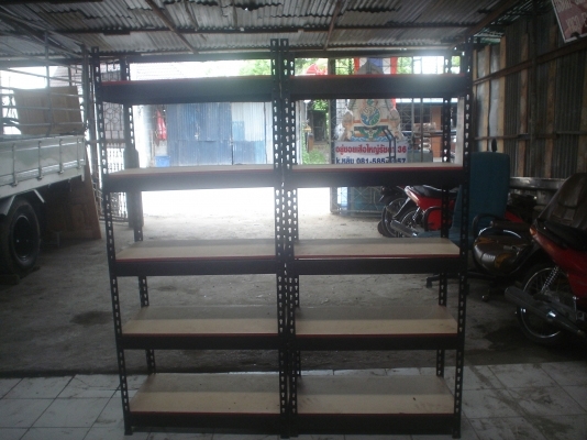 ชั้นวางของแข็งแรงมาก มี 2 อัน ตัวละ 5 ชั้น เหล็กแข็งแรงมาก