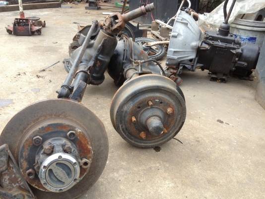 ขายคานหน้า คานหลัง jeep 4x4 พร้อมเกียร์ ขายคานหน้า คานหลัง jeep 4x4 พร้อมเกียร์