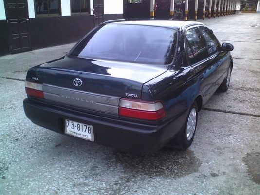 ขายTOYOTA COROLLA 3 ห่วง ปี94 เครื่อง 1.3 หัวฉีด เกียร์ MT พวงมาลัยพาวเวอร์