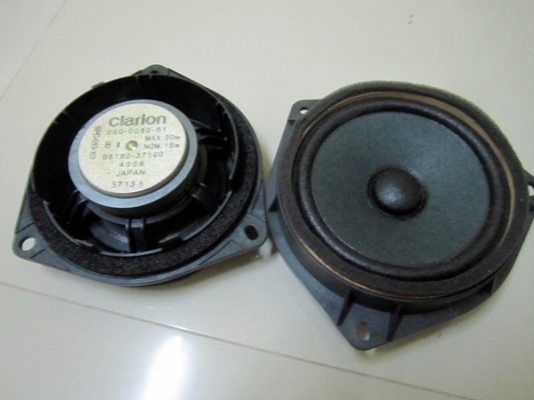 ขายลำโพง  clarion japan แท้ติดรถ