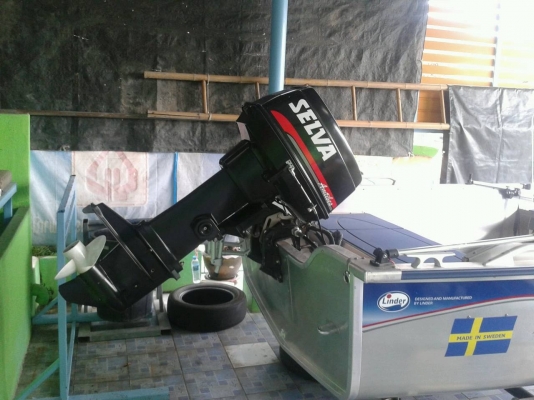 ขายเรืออลู Linder sportsman 445 max พร้อมเครื่อง Selva 30 แรงม้า 2 จังหวะสวยๆครับ ขายเรืออลู Linder sportsman 445 max พร้อมเครื่อง Selva 30 แรงม้า 2 จังหวะสวยๆครับ