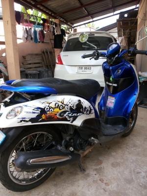 ขาย FINO ปี 53 สี ดำ ขาว น้ำเงิน
