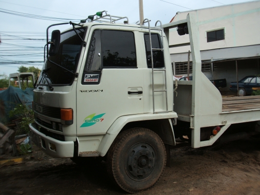 รถสิบล้อเทนเลอร์ บรรทุกรถเกี่ยวข้าว 2 เพลา