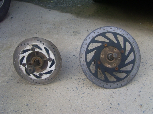 ดุมพร้อมจาน kr-serpico