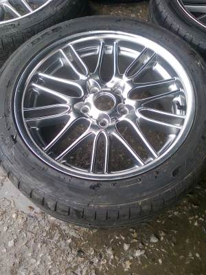 ล้อ BMW ขอบ18ล้อใหม่พร้อมยางชุดละ23500