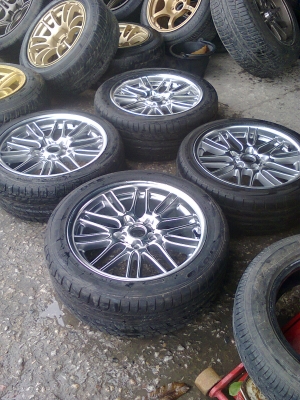 ล้อ BMW ขอบ18ล้อใหม่พร้อมยางชุดละ23500