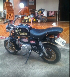 ขาย gorilla 125 cc ทะเบียน สวย เอกสารพร้อมโอน