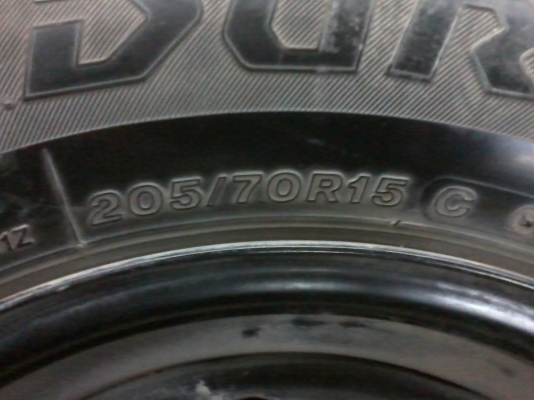 กระทะล้อพร้อมยาง 5รู ขอบ15 toyota