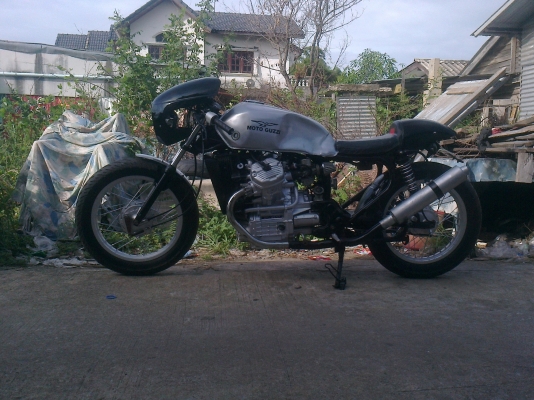 ขาย gl 400 moto guzzi japan cafe racer หรือแลกทุกแนว