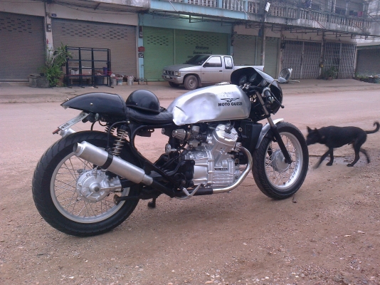 ขาย gl 400 moto guzzi japan cafe racer หรือแลกทุกแนว