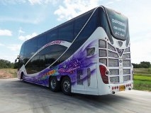 ขายด่วน รถบัสแอร์8ล้อ2ชั้น Mitsubishi ทั้งชุด