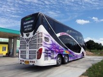 ขายด่วน รถบัสแอร์8ล้อ2ชั้น Mitsubishi ทั้งชุด