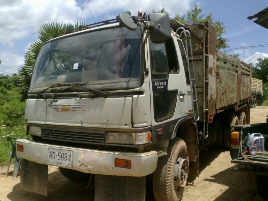 รถบรรทุกสิบล้อ HINO ไฮเทค 2 เพลา ดัมพ์. ปี39 (FM3M) เครื่อง240 แรงม้า (M10C). เครื่องดี ยางดี ซัซซี่ไม่ผุ. ขายตามสภาพ 1,100,000