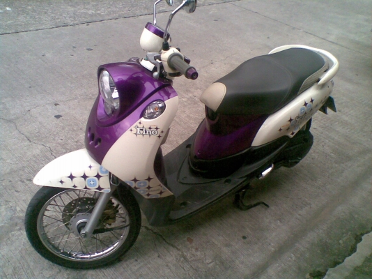 ขาย Fino ปี55 สีม่วง ขาว ขาย Fino ปี55 สีม่วง ขาว