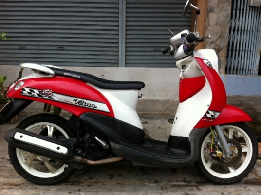yamaha fino ปี51ล้อแม๊ก เครื่องดี เดิม ภาษี57
