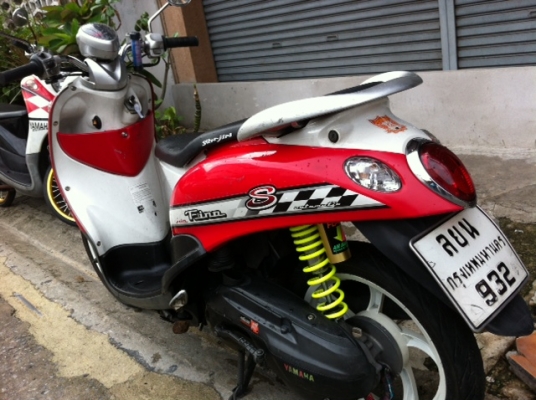 yamaha fino ปี51ล้อแม๊ก เครื่องดี เดิม ภาษี57