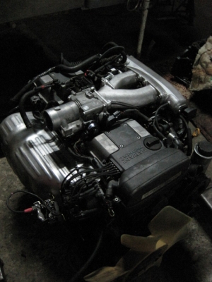 เครื่องญี่ปุ่น 2JZ เกียร์ธรรมดาเกียร์โยง พร้อมอุปกรณ์ครบๆสภาพดี