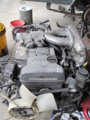 เครื่องญี่ปุ่น 1JZ-GE ฝาดำ อุปกรณ์ครบมีใบคุม