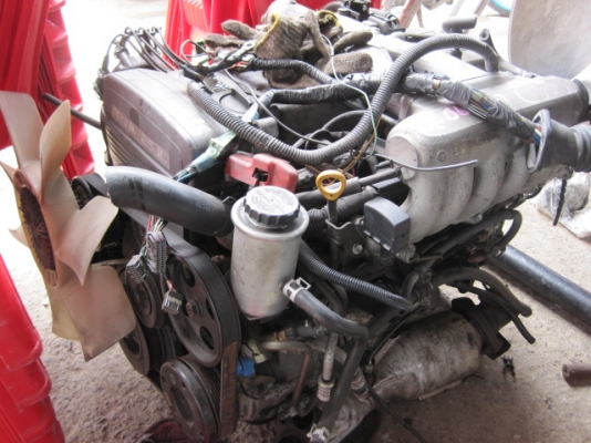 เครื่องญี่ปุ่น 1JZ-GE ฝาดำ อุปกรณ์ครบมีใบคุม