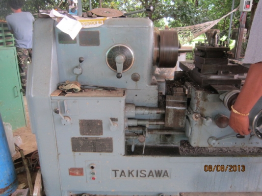 ขายเครื่องกลึง takisawa 8 ฟุต ราคาถูก พร้อมใช้งาน 0861615197